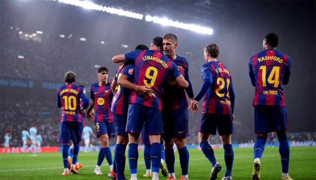 تشكيلة برشلونة الرسمية لمواجهة أتلتيك بلباو وموقف جارسيا ورافينها