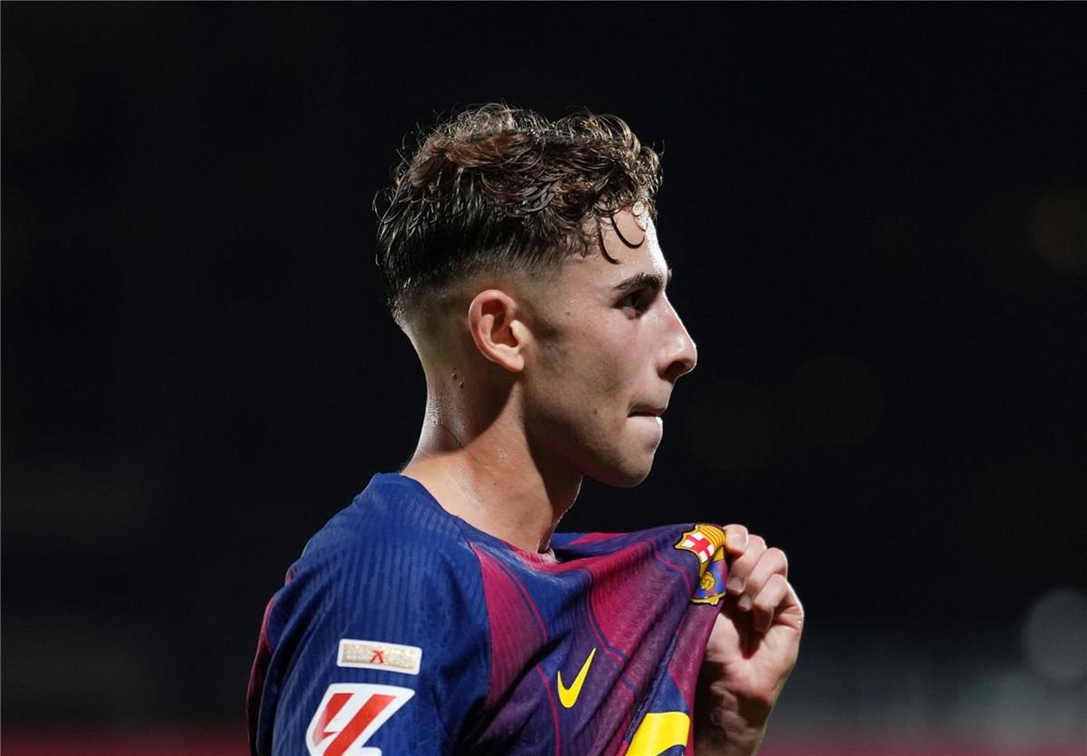 فيرمين لوبيز يسجل الهدف الثالث لبرشلونة ضد أتلتيك بلباو