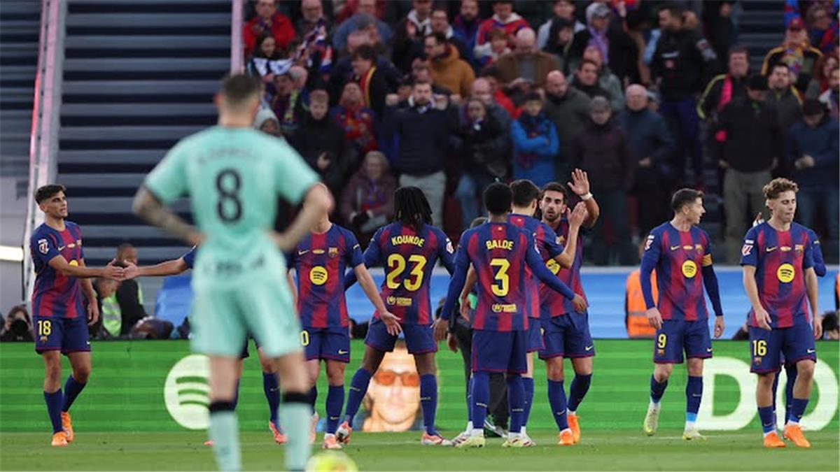 برشلونة يتصدر ترتيب الدوري الإسباني بعد الفوز على أتلتيك بلباو