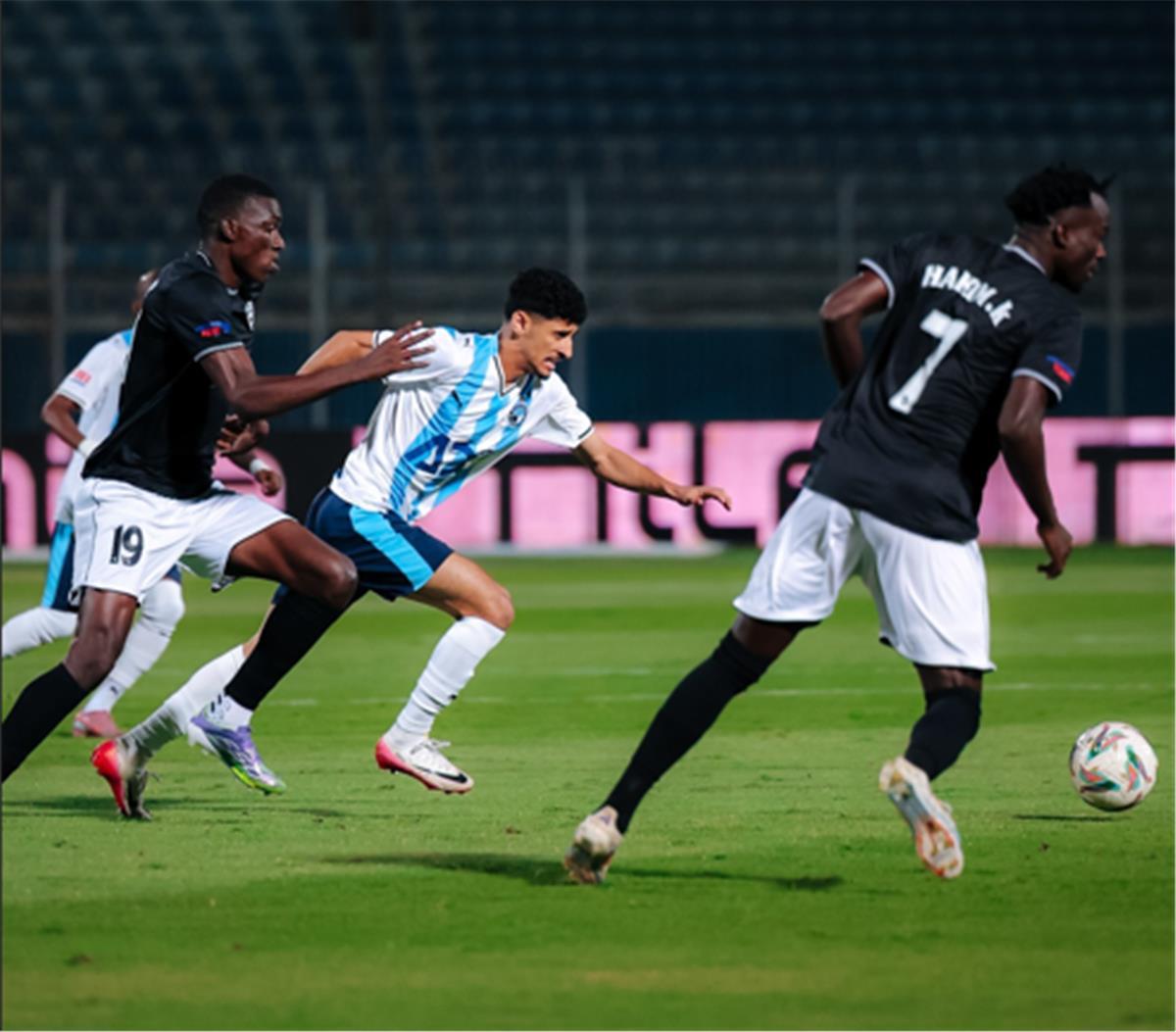 قطة تسجل هدفين لبيراميدز في دوري أبطال إفريقيا