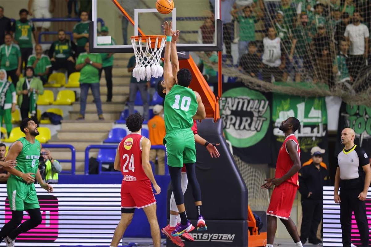 الاتحاد يحسم نهائي الرجال والأهلي يتفوق في مرتبط السلة