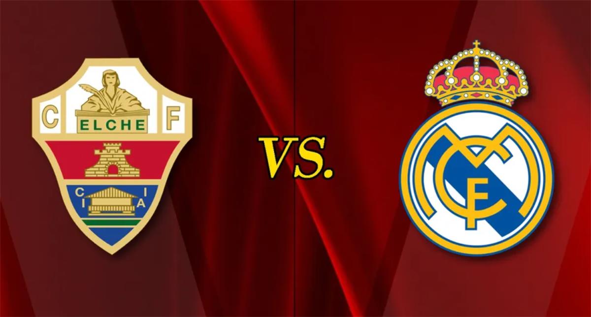 موعد مباراة ريال مدريد وإلتشي اليوم والقناة الناقلة في الدوري الإسباني