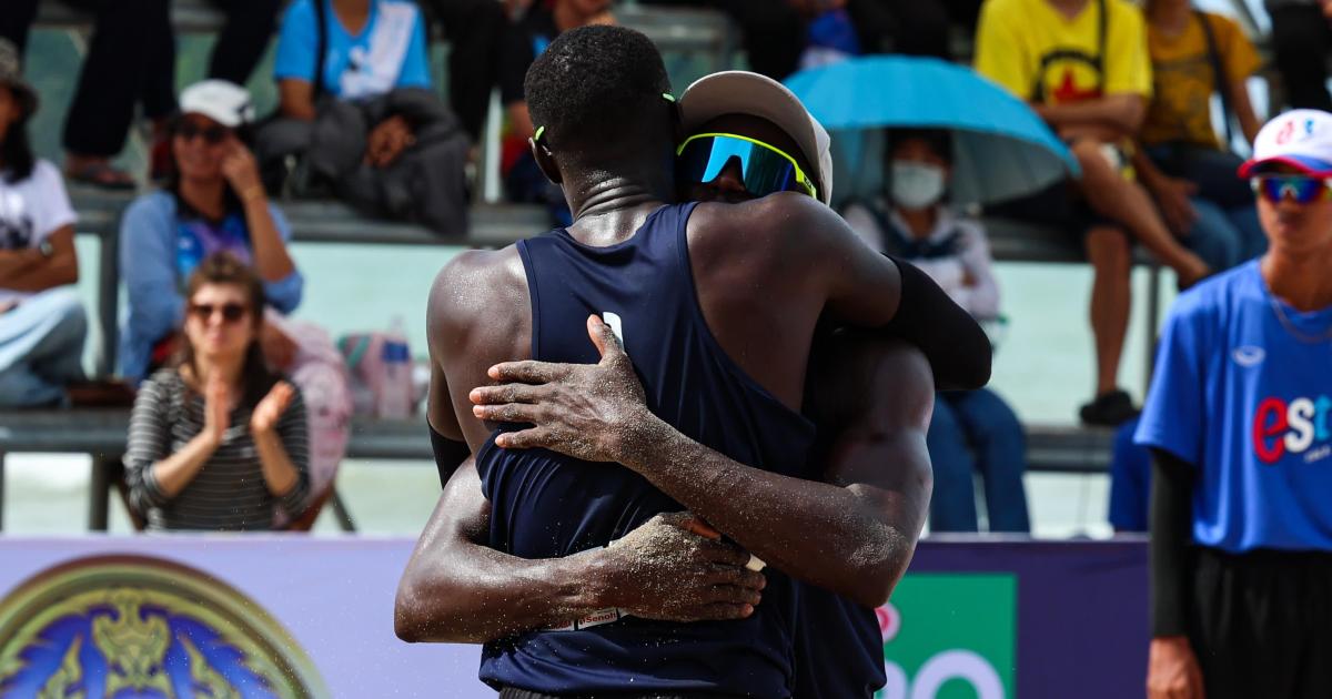 عنابي الطائرة الشاطئية يودع بطولة العالم بروح قوية وآمال جديدة