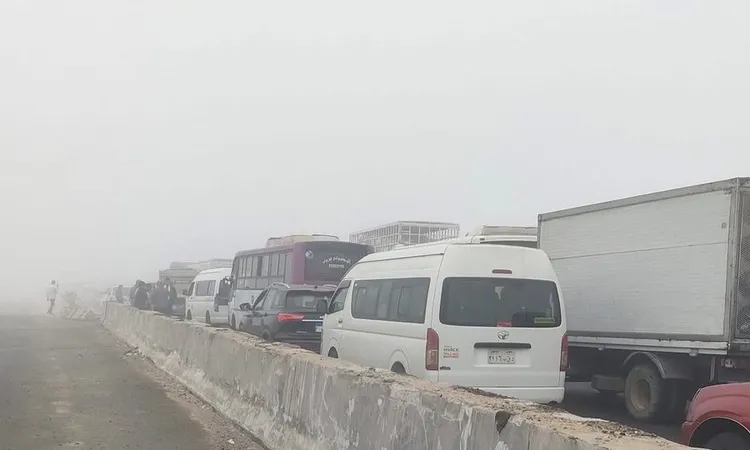 إعادة فتح الطريق الإقليمي وبوابات الخطاطبة بالمنوفية بعد تحسن الرؤية