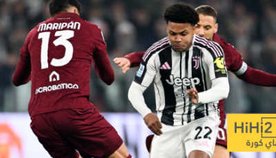 إحصائيات 30 دقيقة من مباراة يوفنتوس وتورينو