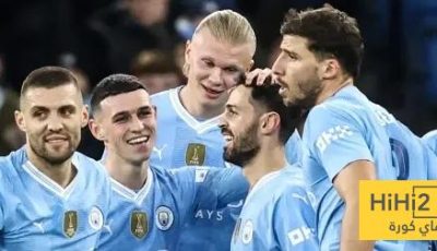 تشكيلة مانشستر سيتي الرسمية ضد ليفربول في الدوري الانجليزي