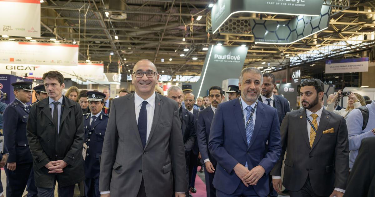 وزير الدولة للشؤون الداخلية يشارك في افتتاح ميليبول باريس 2025 لتعزيز التعاون الأمني