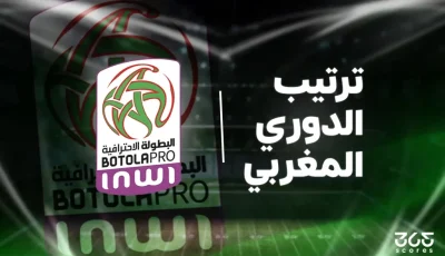 جدول ترتيب الدوري المغربي 2025/2026 بعد الجولة 8