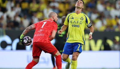 كريستيانو رونالدو يهاجم حكم مباراة النصر ونيوم في الدوري السعودي للمحترفين