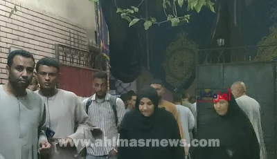 رغم تعرضها لحادث… مسنة تصمم على الإدلاء بصوتها على العكاز بقنا