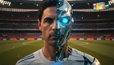 أرتيتا بشريًا نصفه آلة.. أرسنال يفوز بالمباريات عن طريق الذكاء الاصطناعي!