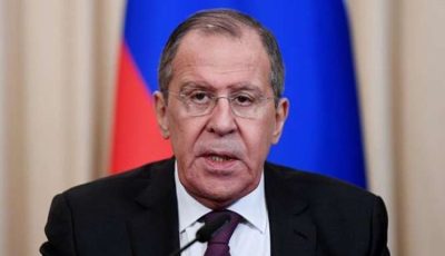 لافروف: موسكو تتحرك وفق أوامر بوتين لبحث إجراء تجربة نووية محتملة