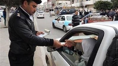 ضبط 106 آلاف مخالفة و56 حالة تعاطي بين السائقين خلال 24 ساعة