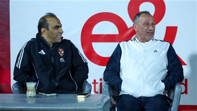 محمود الخطيب يحضر ودية الأهلي وزد على ستاد مختار التتش (صور)