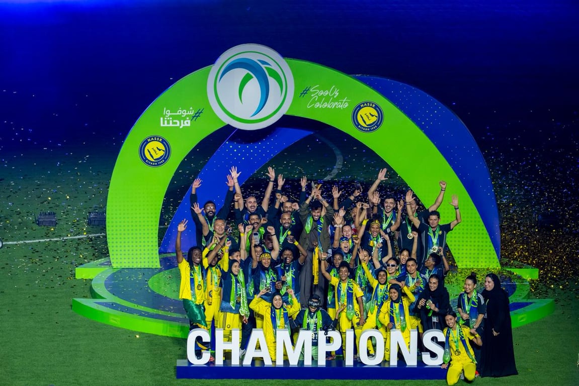 النصر يتوّج بطلاً للدوري الممتاز للسيدات للمرة الرابعة على التوالي — سبق