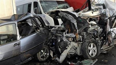 “اصطدام مفاجئ يشل الطريق”.. حادث أعلى محور 26 يوليو يربك المرور