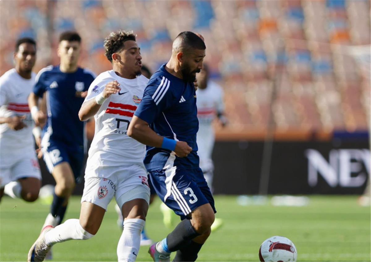 رجل مباراة الزمالك وإنبي في الدوري المصري