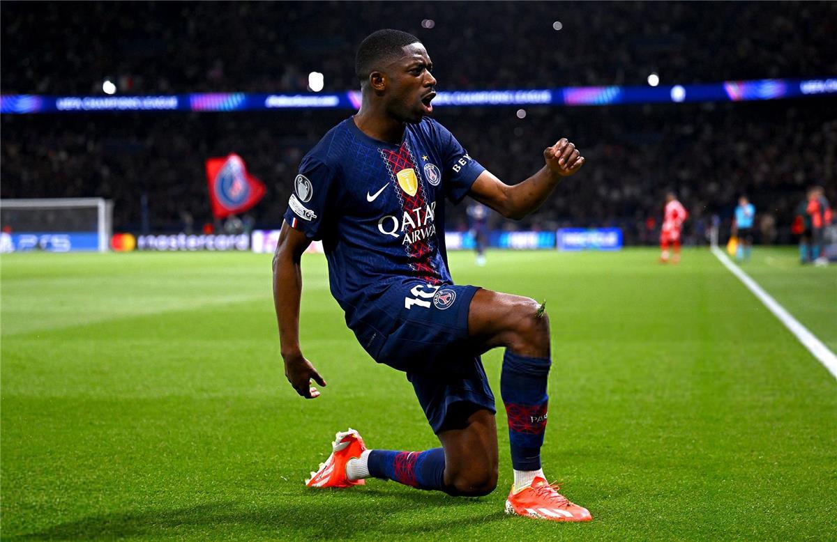 فيديو | ديمبلي يسجل هدف باريس سان جيرمان الثالث أمام بايرن ميونخ