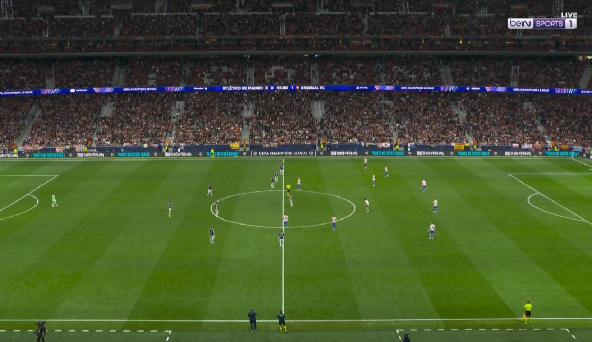 ملخص مباراة ارسنال واتلتيكو مدريد (1-1) نصف نهائي دوري ابطال اوروبا