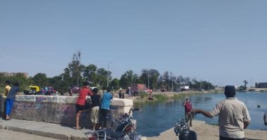 مصرع شاب غرقا داخل إحدى الترع على طريق المنزلة بالدقهلية