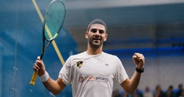علي أبو العينين يواجه يوسف سليمان في نهائي مصري ببطولة هامبورج للاسكواش