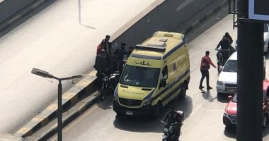 إصابة 5 أشخاص إثر حادث تصادم بطريق المفارق فى البحيرة