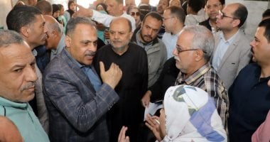 محافظ الشرقية يجرى جولة مفاجئة بعيادات المبرة للتأمين الصحي بالزقازيق.. تفاصيل