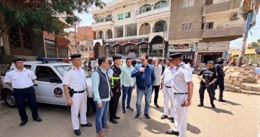 مدير أمن الفيوم يقود حملة مرورية مكبرة بمركز سنورس