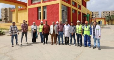 رئيس مياه الغربية يتفقد عددا من المشاريع الجاري تنفيذها بالمحلة