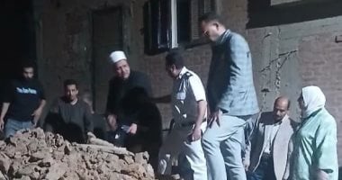 انهيار ضريح بدنشواي دون إصابات بشرية فى المنوفية