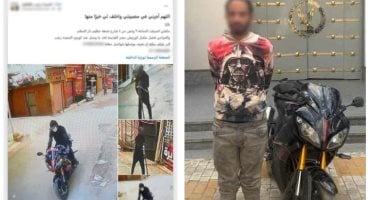 كشفته الكاميرات.. سقوط لص “الموتوسيكلات” بدار السلام