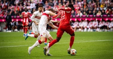 البايرن ضد شتوتجارت.. البافارى يتقدم بثلاثية ويقترب من حسم الدورى الألمانى