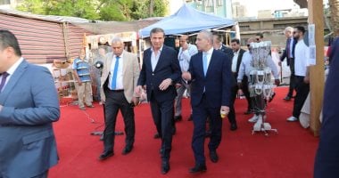 وزير الزراعة من معرض الزهور: التوسع فى إنتاج زهور الزينة مصدر حيوى للعملة الصعبة