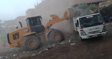 رفع 120 طن من القمامة والمخلفات والأتربة فى 5 قرى بمركز سوهاج