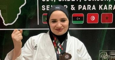 لاعبة نادى فاقوس بالشرقية تتوج بالميدالية البرونزية فى بطولة شمال أفريقيا.. صور