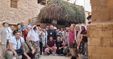 سانت كاترين تستقبل 435 سائحا من مختلف الجنسيات اليوم