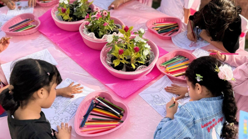 تعليم الطائف‬⁩ يختتم مشاركته في مهرجان الورد