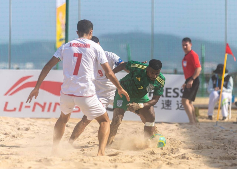 أخضر الشاطئية يترقب نصف النهائي غداً… والطائرة الشاطئية تنهي مشاركتها في سانيا