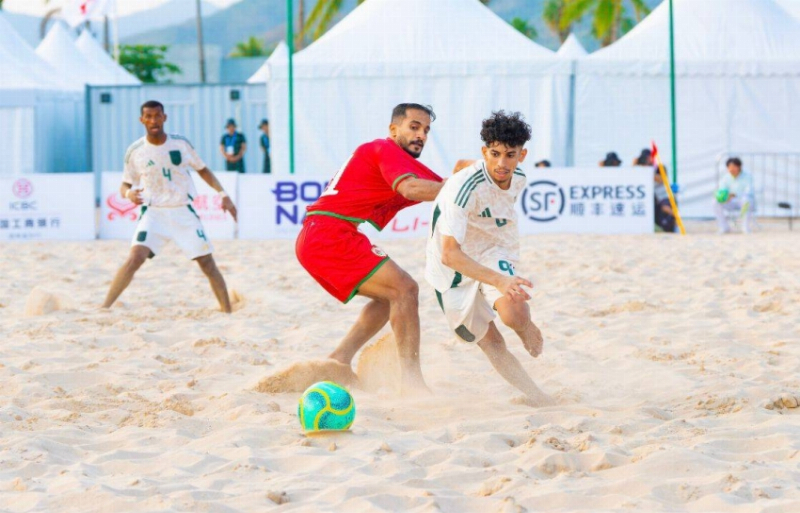 أخضر الشاطئية ينافس على برونزية الالعاب الآسيوية الشاطئية في بالصين والمصارعة تبدأ مشوارها غدًا