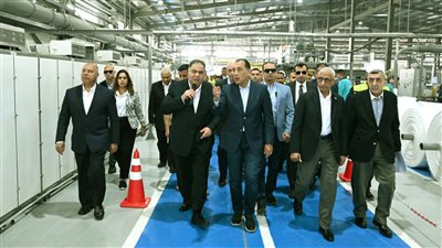 رئيس الوزراء يشهد احتفالية افتتاح مصنع شركة سيناء الوطنية للصناعات البلاستيكية