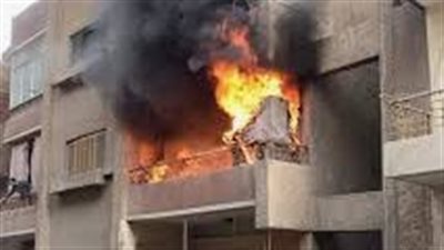 بسبب ماس كهربائي.. مصرع مسن في حريق شقة سكنية بإمبابة