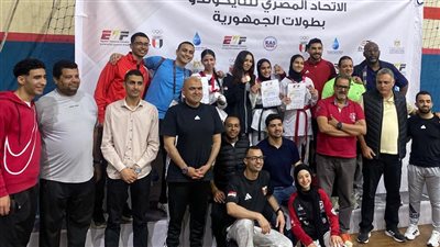 المشروع القومي للموهبة يتألق في بطولة الجمهورية للتايكوندو للناشئين