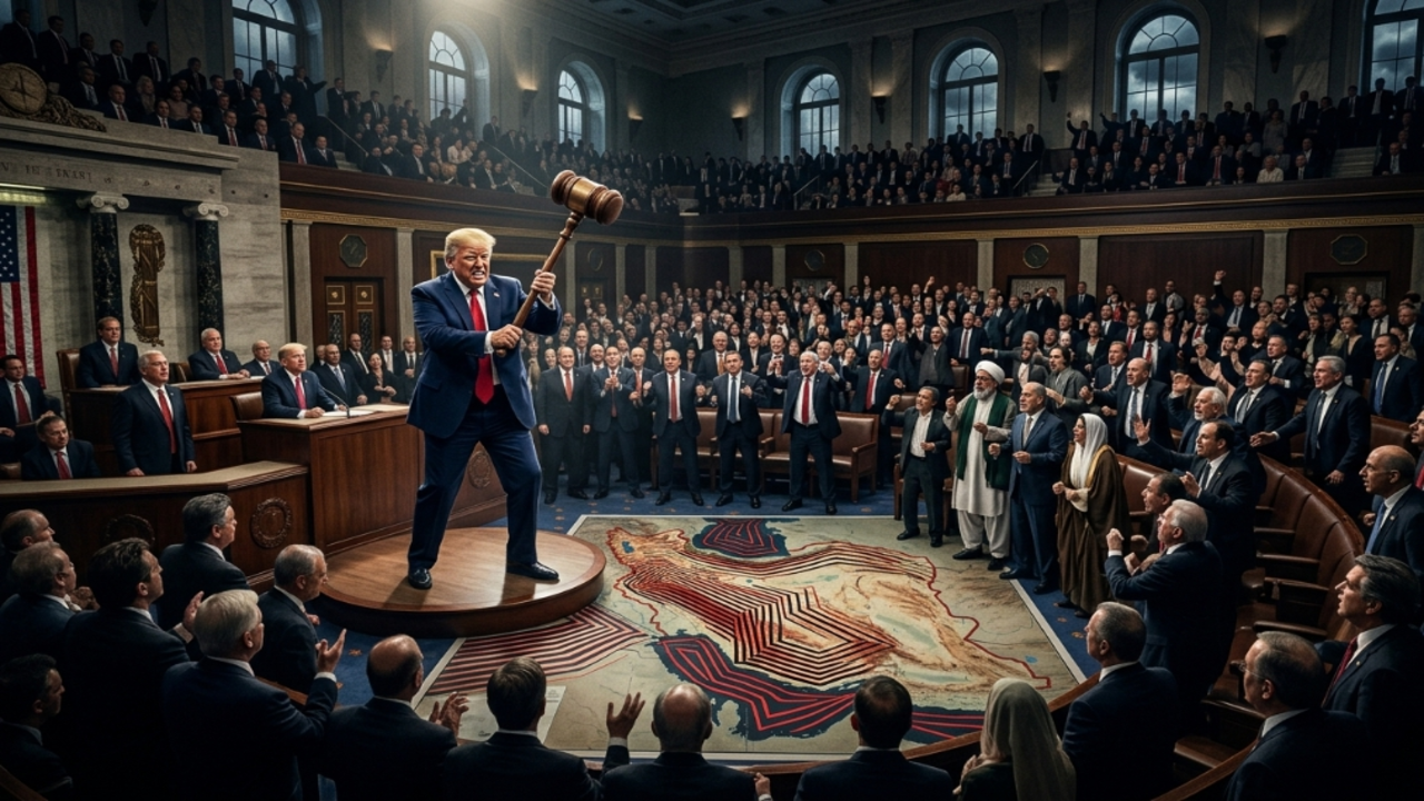 ما الذي يحدث؟.. ترامب يهدد إيران نفسياً ويتلاعب بالعالم.. والكونجرس يفكر في عزله