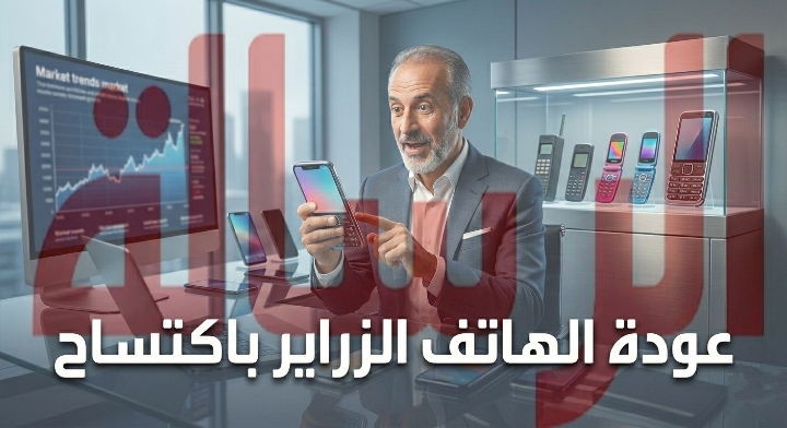 بـ 3 مليون دولار الموبايل أبو زراير راجع.. عودة الهاتف الزراير باكتساح