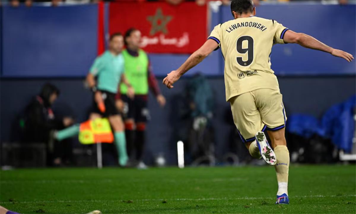 ترتيب الدوري الإسباني بعد فوز برشلونة على أوساسونا