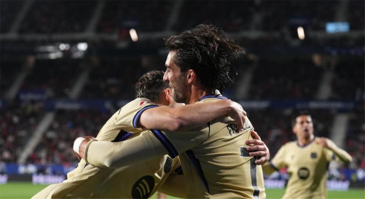مباريات برشلونة المتبقية في الدوري الإسباني بعد الفوز على أوساسونا