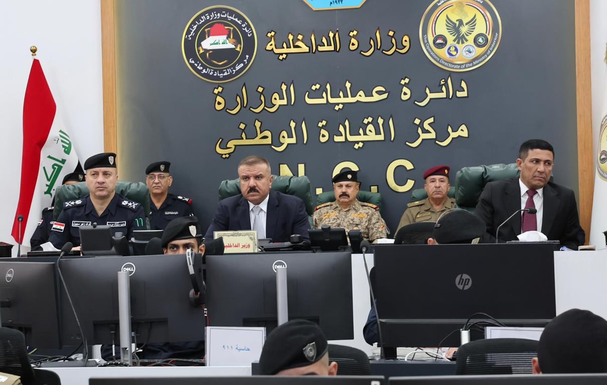 وزير الداخلية العراقي يتابع خطة تفويج ضيوف الرحمن ويوجه بتكثيف الجهود لتأمين الطرق وتسهيل حركة القوافل