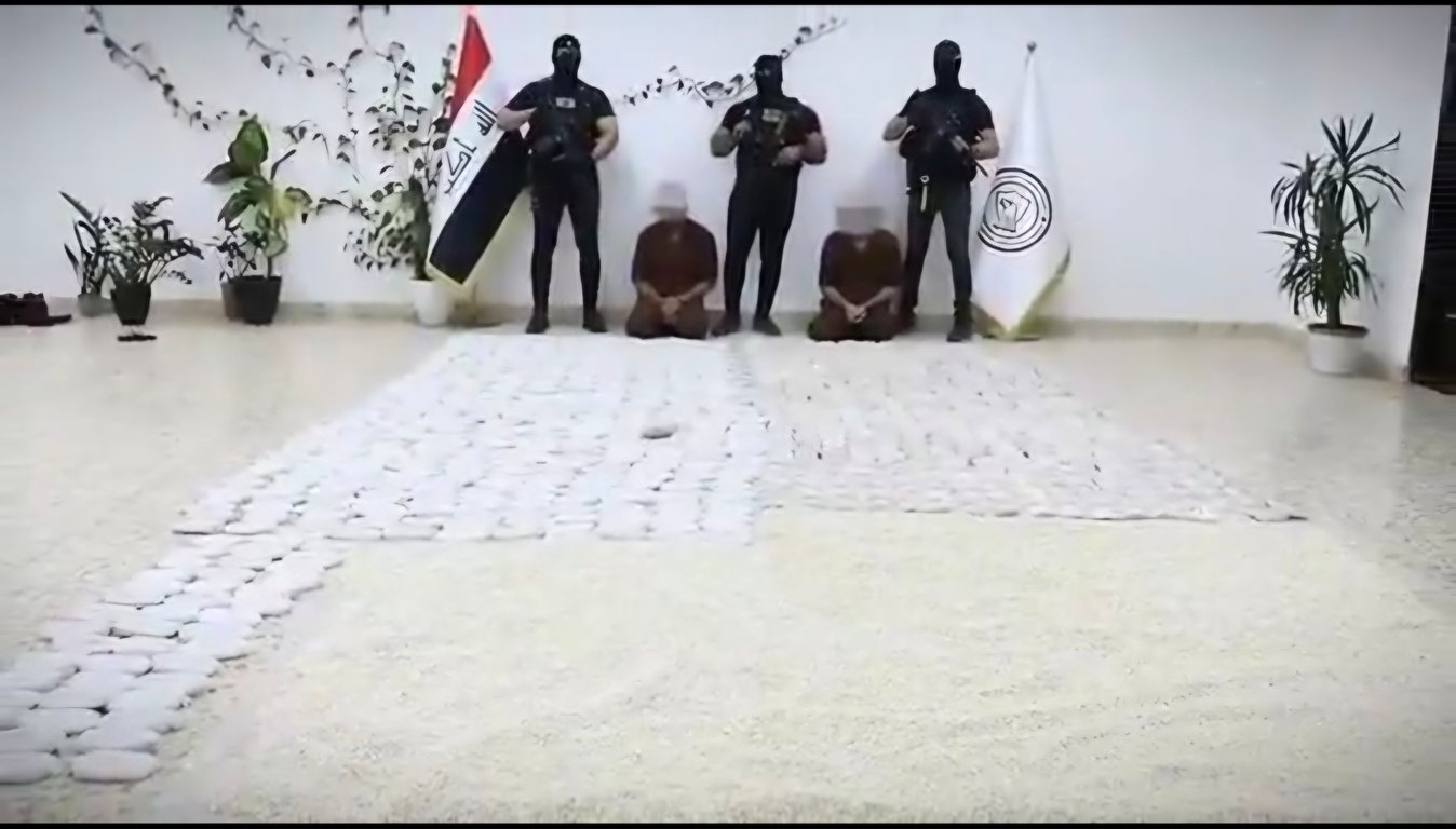 إحباط تهريب أكثر من مليون حبة كبتاغون و100 كيلو حشيش عبر العراق بعملية استخبارية نوعية