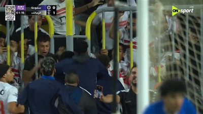 سموحة ضد الزمالك.. عدي الدباغ يسجل الهدف الأول لـ الزمالك في مرمى سموحة بالدوري المصري الممتاز