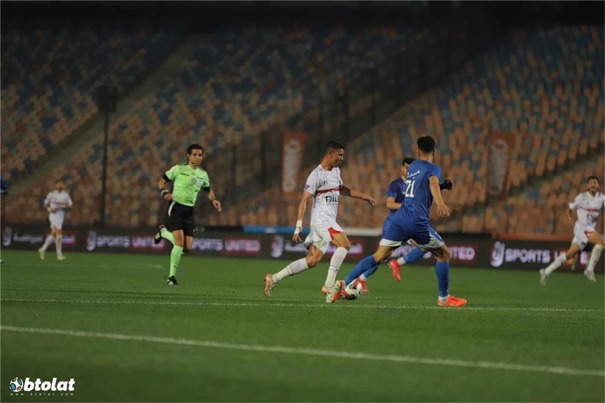رجل مباراة الزمالك وسموحة في الدوري المصري